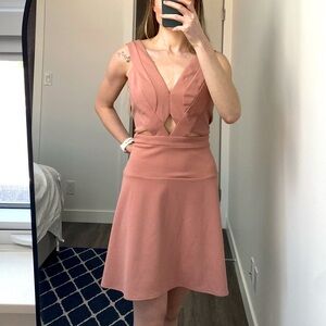 Le Chateau Drop Waist cut out dress - Size Medium